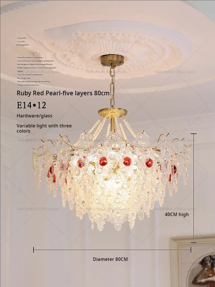 Afralia™ Crystal Chandelier: Elegant Retro Lighting for Bedroom, Dining, Living Room & Cloakroom