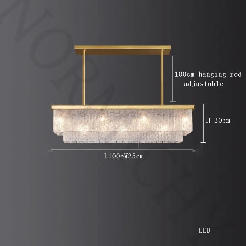 Afralia™ Crystal Chandelier Pendant Light for Luxurious Dining Room Decor