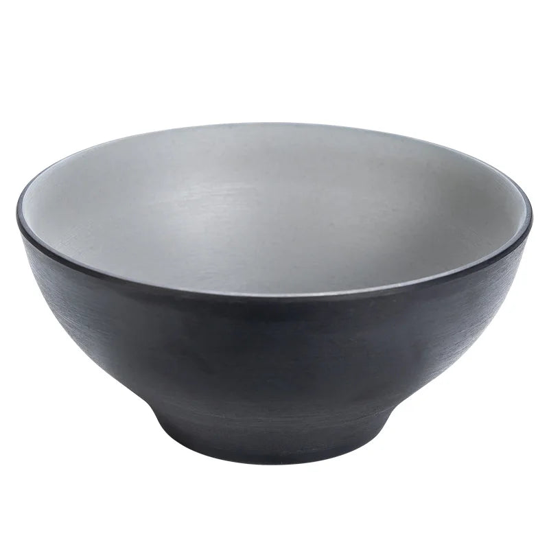 Afralia™ Melamine Noodle Soup Bowl - Commercial Grade Two Tone Color Bowl