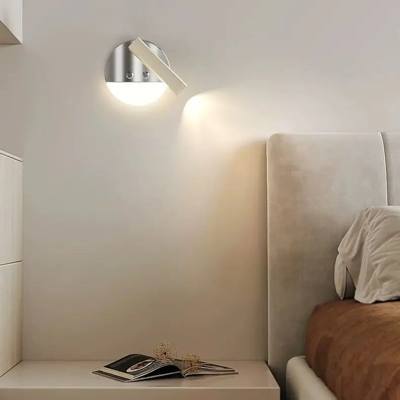 Afralia™ Full Spectrum Eye Protection Wall Lamp: Minimalist Design for Bedroom, Ancient Style for Foyer