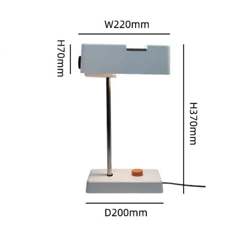 Afralia™ Retro Industrial Table Lamp LED E27 Desk Light for Home Decor Living Room