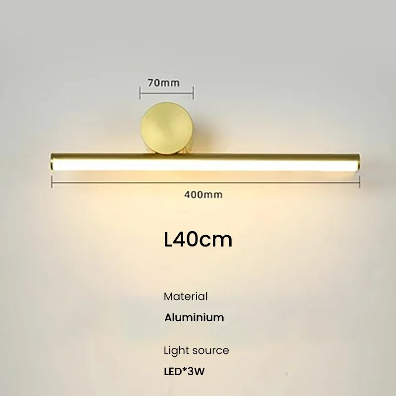 Afralia™ Tube Gold Linear Pendant Light Chandelier for Kitchen Hotel Staircase