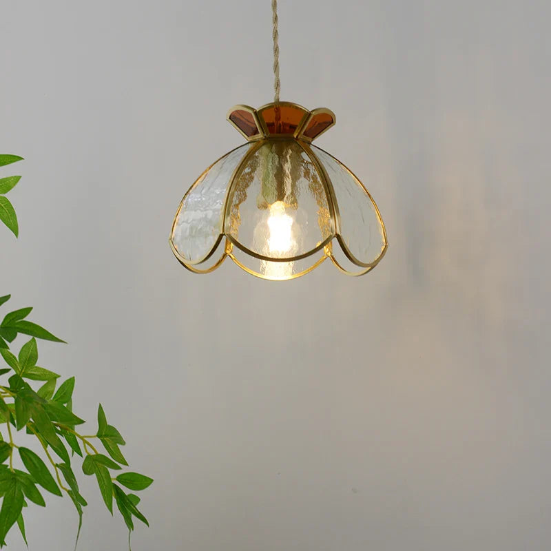 Afralia™ Clear Glass LED Pendant Lights for Modern Home Decor and Restaurant, 200cm Wire