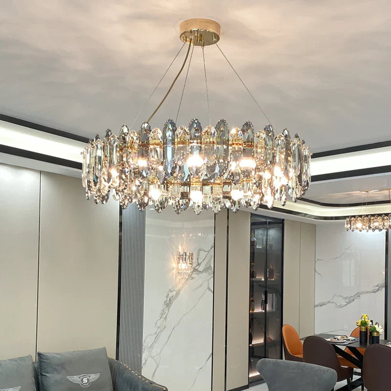 Afralia™ Crystal Chandelier: Luxury Nordic Post-modern Design for Living Room, Bedroom, Dining Room