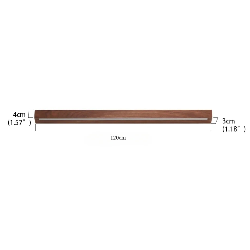 Afralia™ LED Long Strip Wall Lamp: Modern Minimalist Indoor Lighting Fixture