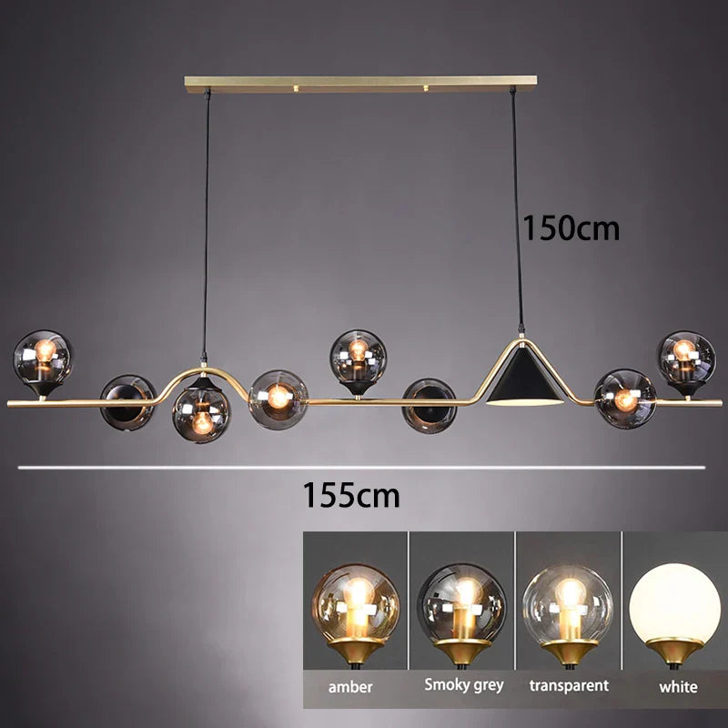 Afralia™ Nordic Dining Room Pendant Light Chandelier for Living Room