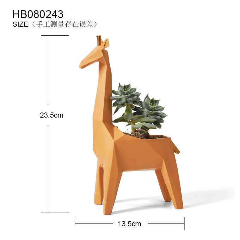 "Afralia™ Giraffe 3D Papercraft Sculpture for Home & Office Decor - Handmade Origami Model"
