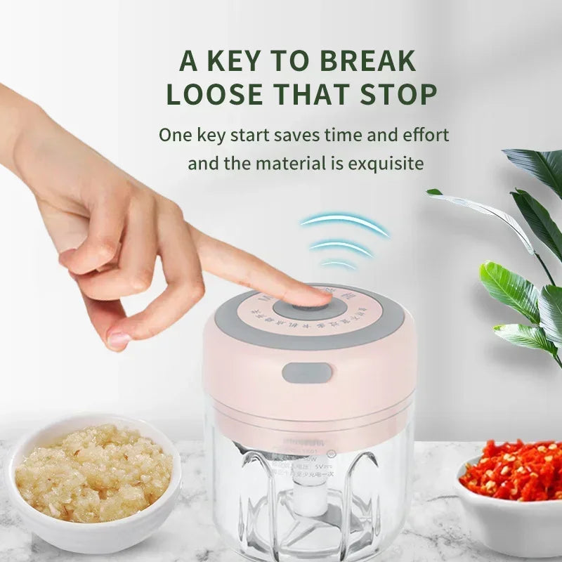 Afralia™ Mini Electric Food Chopper and Grinder