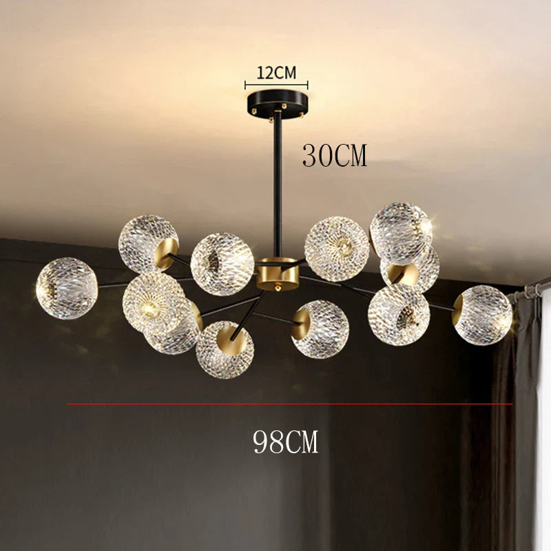 Nordic Home Decor Pendant Lamp Afralia™ Ceiling Chandelier for Living Room