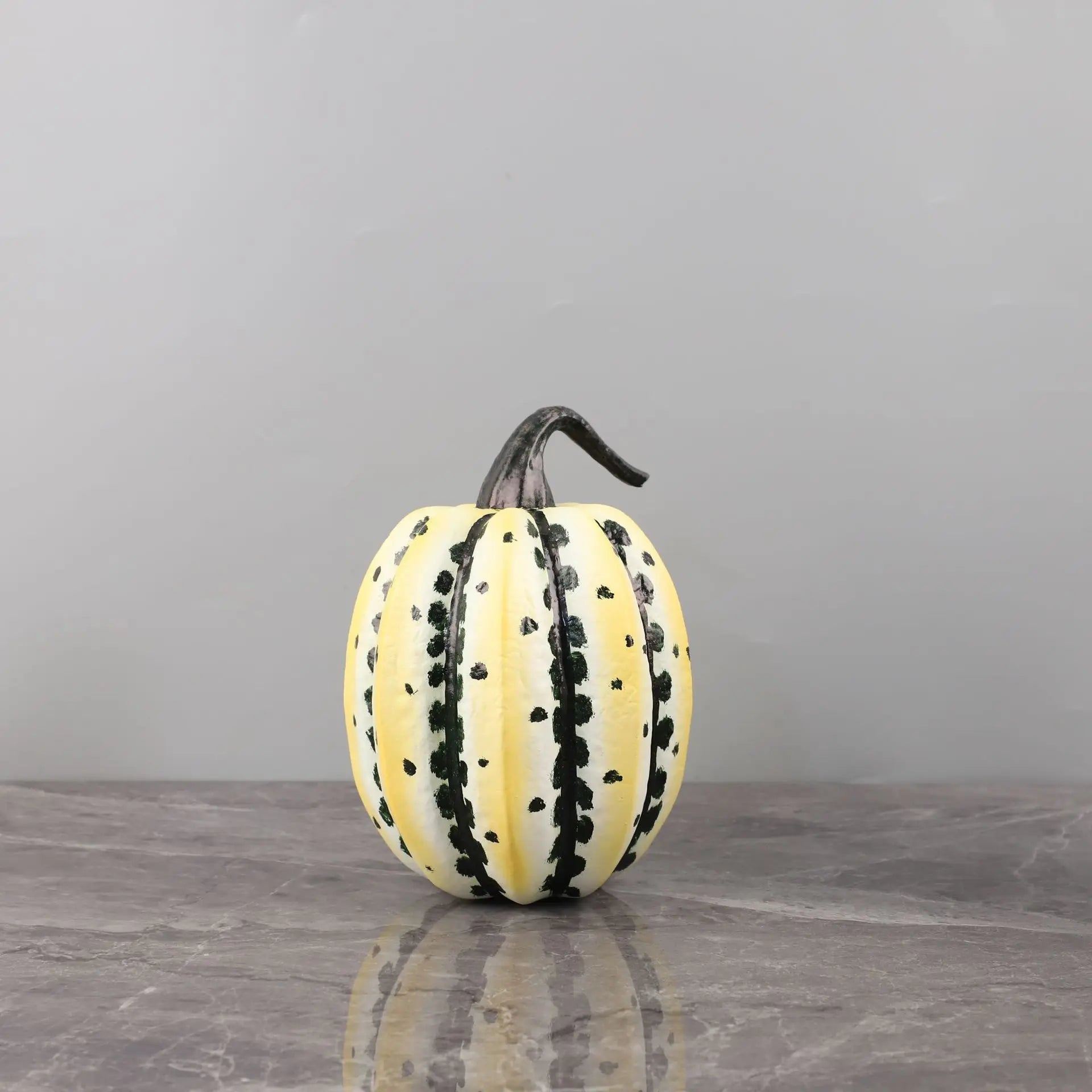 Afralia™ Spotted Little Pumpkin Figurine - Halloween Home Decoration
