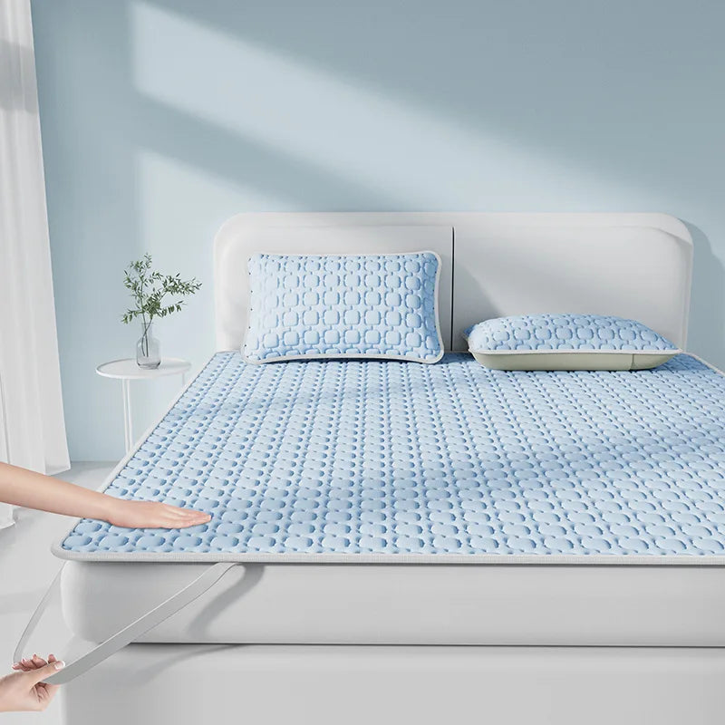 Afralia™ Cooling Latex Pad | Anti-Slip Design | Multi-Layer Structure | Foldable Mattress