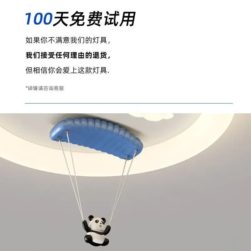 Afralia™ Kids Room LED Ceiling Chandelier, Cute & Modern Bedroom Light Fixture