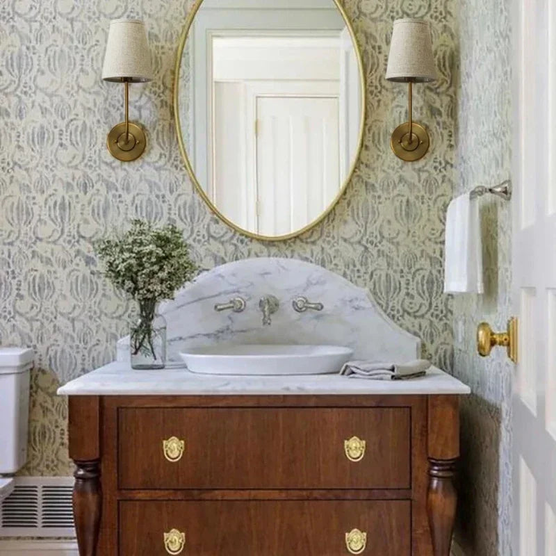 Afralia™ Industrial Wall Lamp Set of 2 for Classic Country Style Bedrooms