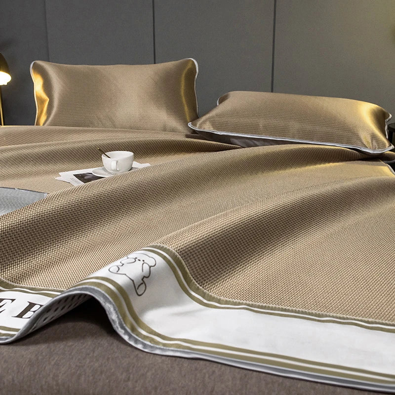 Afralia™ Carbon Light Cooling Mat & Pillowcase Set for Naked Summer Sleep