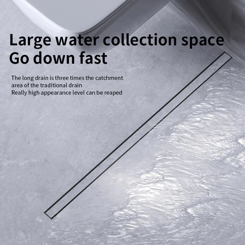 Afralia™ Square Floor Drain 20-60CM Anti-odor Filter Strainer for Kitchen and Shower