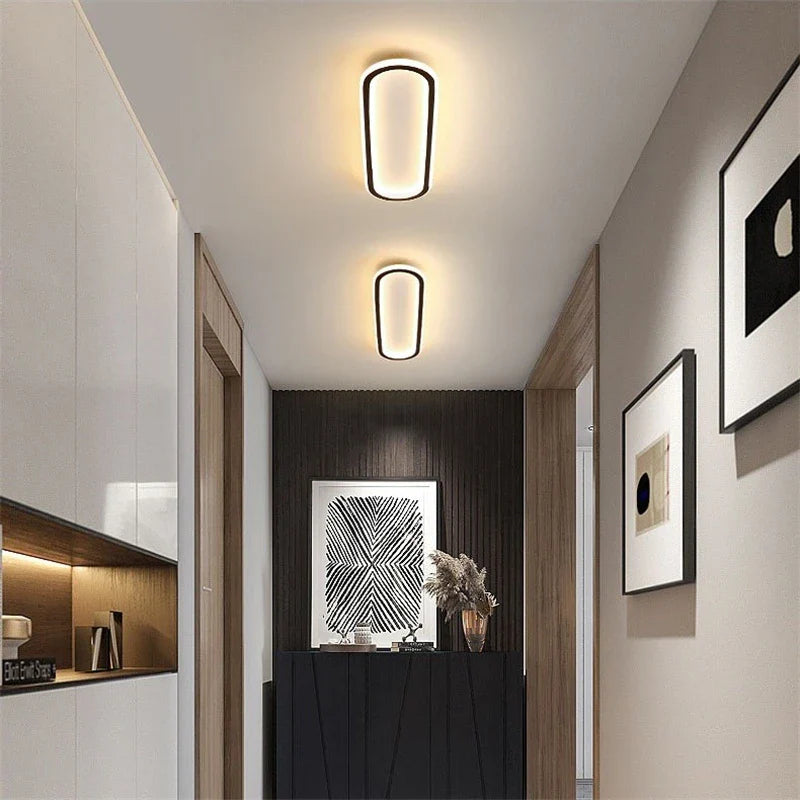 Afralia™ Modern LED Nordic Ceiling Light for Bedroom Kitchen Restaurant