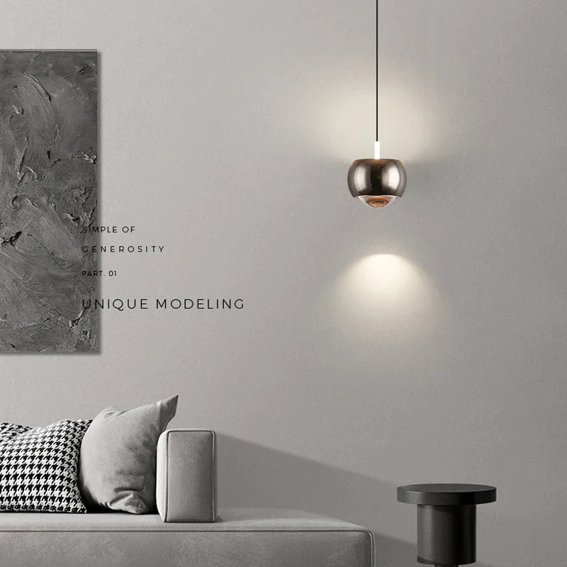 Afralia™ Nordic Led Pendant Light Kitchen Bedroom Modern Decor Hanging Lamp