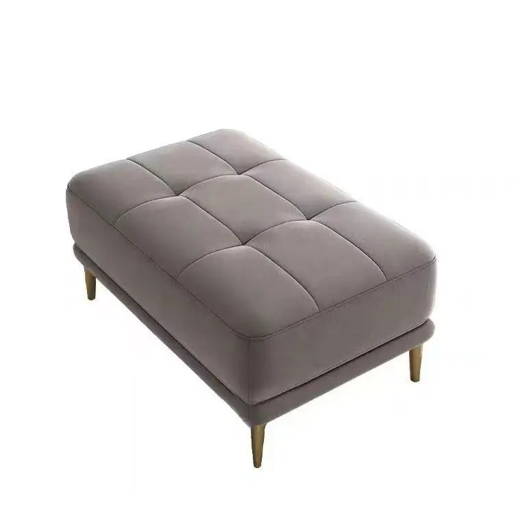 Afralia™ Nordic Square Sofa Stool: Luxury Bed End Stool for Simple Living Room
