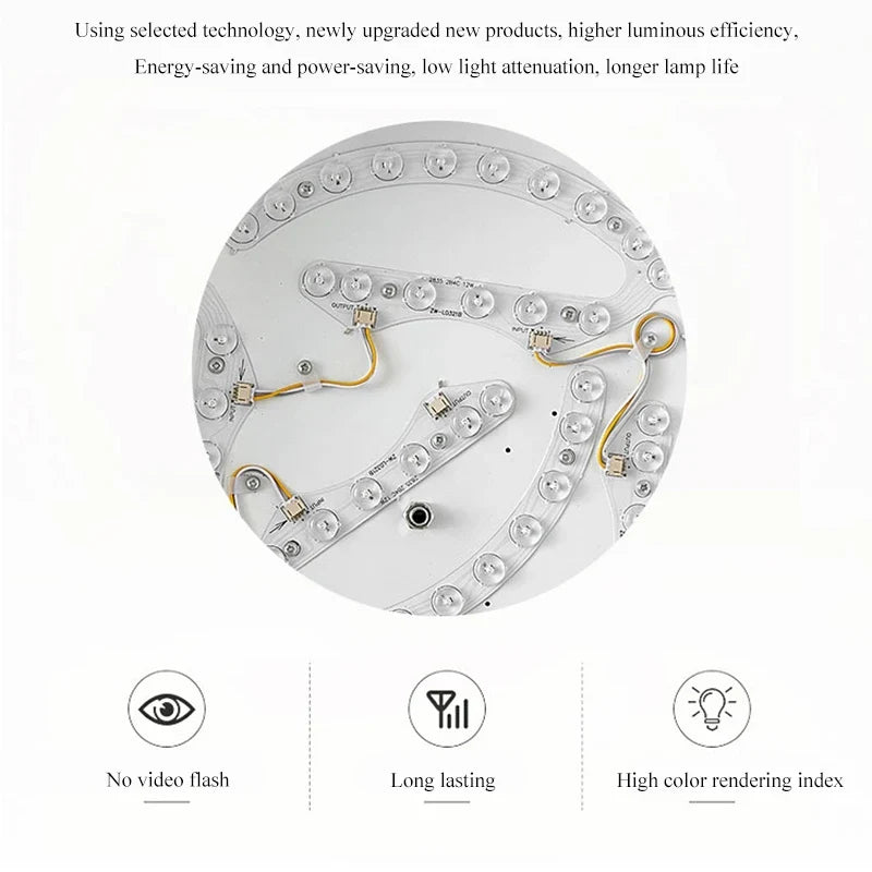 Afralia™ Nordic Luxury LED Chandelier for Dining Room, Kitchen, Bedroom, and Living Room