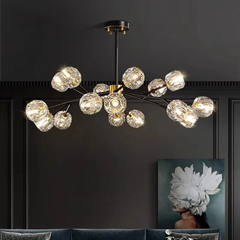 Afralia™ Modern LED Pendant Chandeliers for Living and Dining Room Lighting