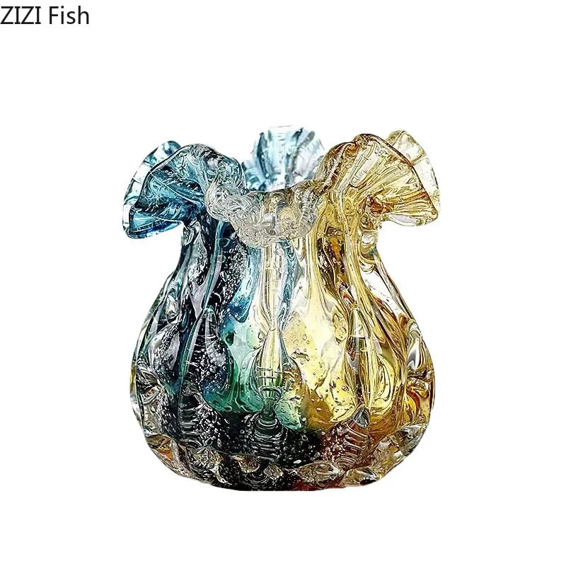 Afralia™ Bubble Glass Vase: Hydroponics Table Decor, Flower Arrangement, Aesthetic Room Accent