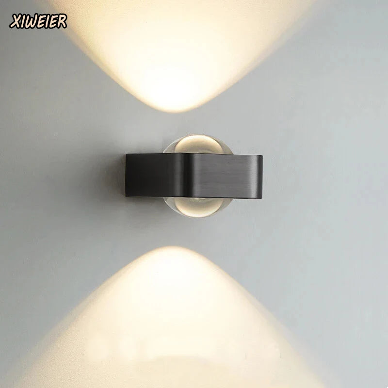 Afralia™ Modern LED Wall Lamp: Designer Italian Bedroom & Living Room Atmosphere Lighting