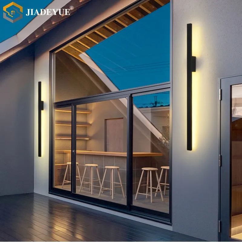 Afralia™ LED Long Wall Lamp for Modern Living Room, Dining, Corridor, Bedroom - Simple Decor