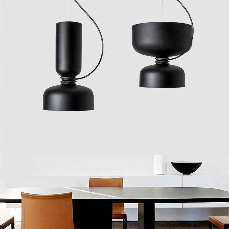 Afralia™ LED Pendant Light: Minimalist Iron Fixture for Bedroom, Living Room, Restaurants & Bars