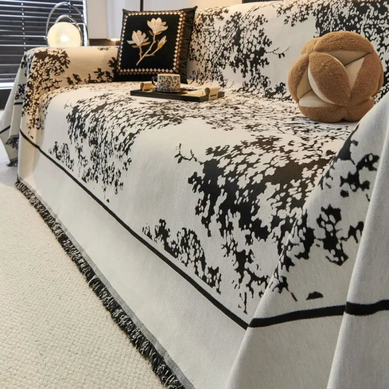 Afralia™ Chenille Sofa Cover: Thickened Slipcover Blanket for Full Couch Protection