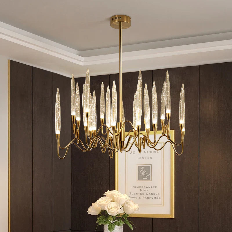 Afralia™ LED Crystal Chandelier: Modern Luxury Tree Branch Design for Dining Room, Bedroom, Bar