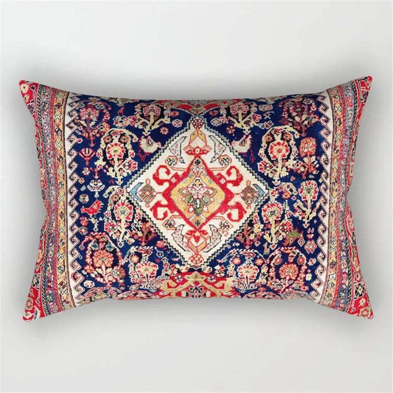 Afralia™ Moroccan Style Pillowcase - Retro Persian Design for Home Decor