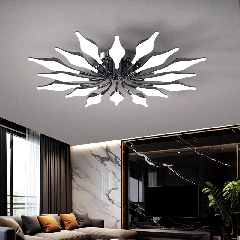 Modern Nordic LED Ceiling Light by Afralia™ for Home Decor Salon Bedroom Living Room Lighting