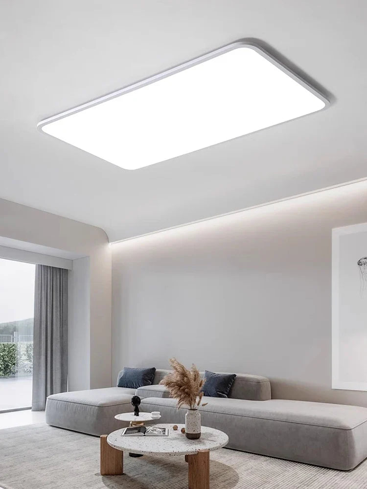 Afralia™ LED Ceiling Lamp: Modern Minimalist Rectangular Design for Living room, Bedroom, Indoor Lighting