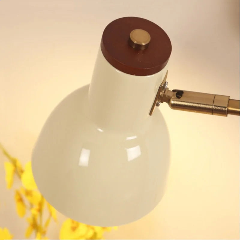 Afralia™ Modern Wood Wall Light with Swing Arm, Rotatable Design & Pull Chain Switch