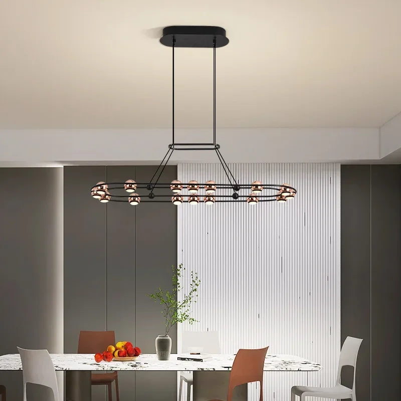Afralia™ Stainless Steel Pendant Lamp: Modern Luxury Chandelier for Living Room, Bedroom, and Restaurant