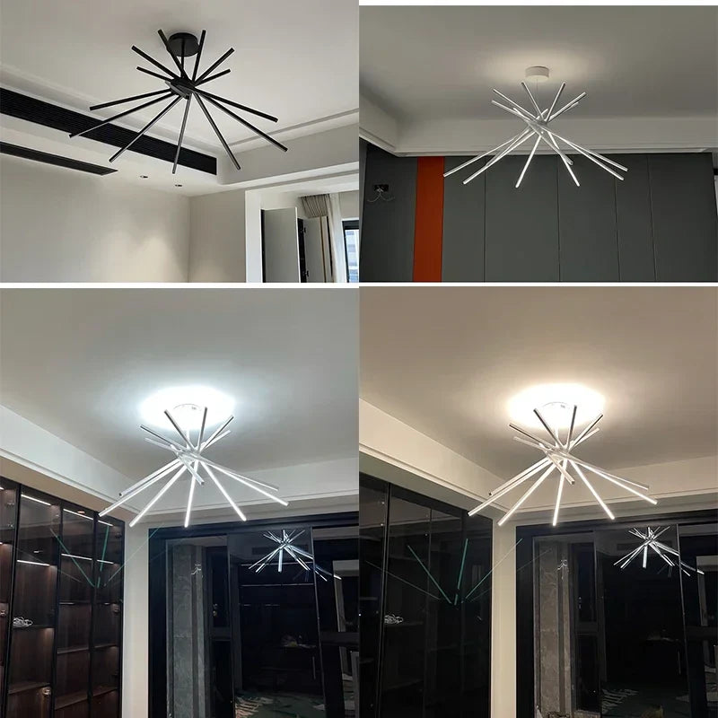 Afralia™ Nordic Minimalist LED Pendant Lights for Living Room Decoration