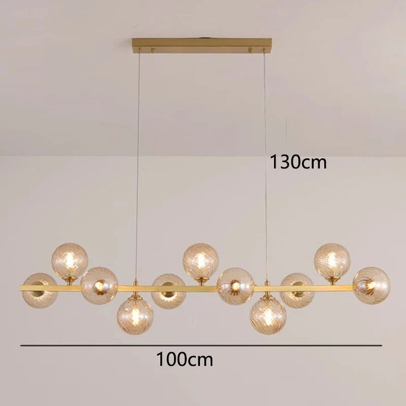 Afralia™ Modern LED Pendant Chandeliers for Living and Dining Room Lighting