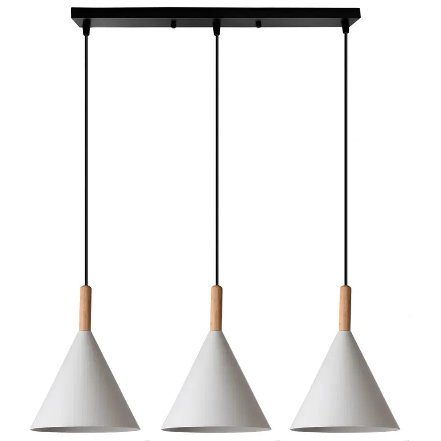 Afralia™ Wood LED Pendant Chandelier: Modern Nordic Hanging Lamp for Home, Cafe, Restaurant’s Kitchen