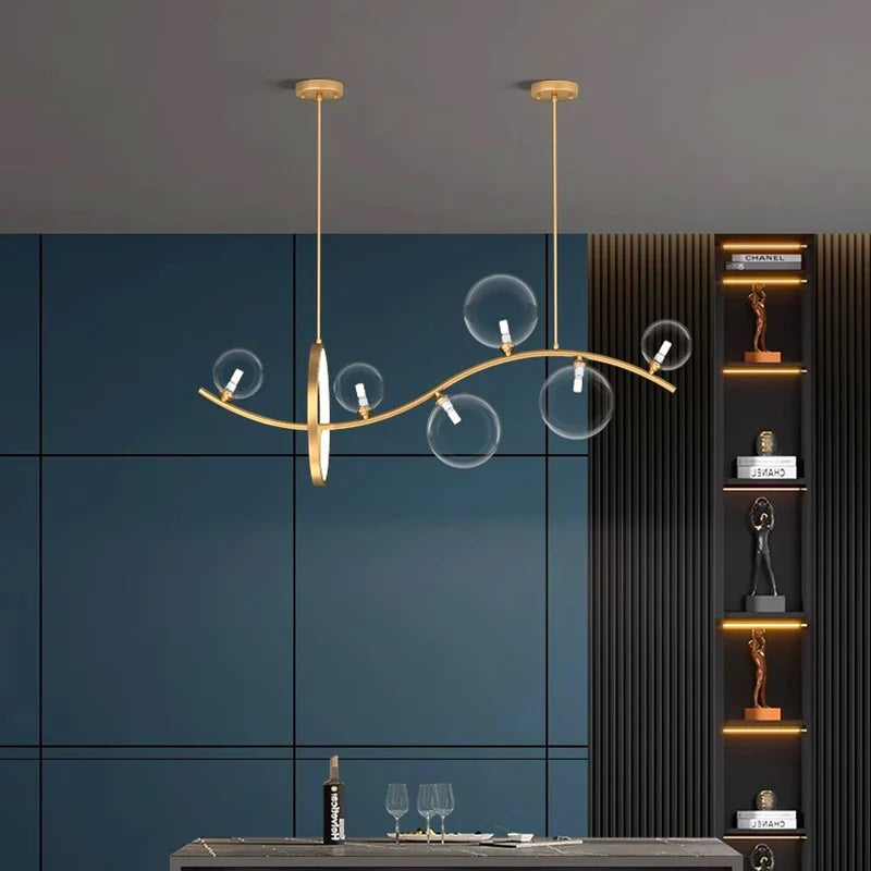 Afralia™ Nordic Pendant Light Chandelier for Dining Room and Living Room