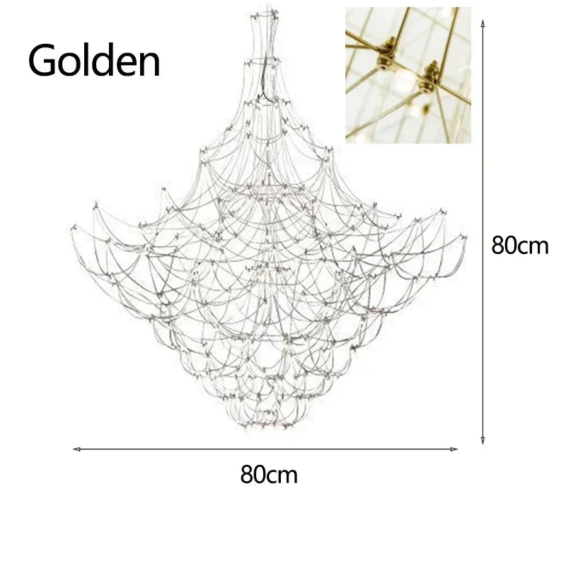 Afralia™ Starry Fireflies LED Branches Lamp for Duplex Townhouse Living Room