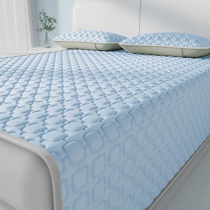 Afralia™ Cooling Latex Pad | Anti-Slip Design | Multi-Layer Structure | Foldable Mattress