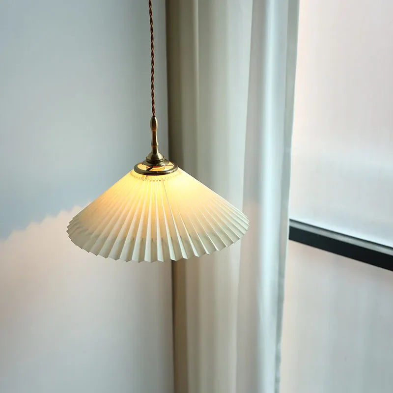 Afralia™ Copper LED Pendant Lamp, Adjustable Wire, Modern Nordic Design