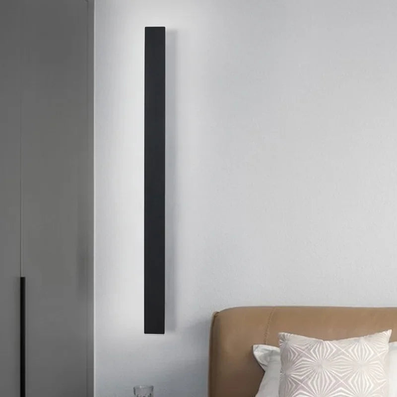 Afralia™ LED Wall Light: Stylish Home Decor for Bedroom, Living Room - Long Strip	optional