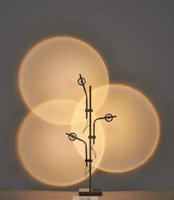 Afralia™ Sunset Projection RGB LED Floor Lamp for Living Room and Bedroom Decor