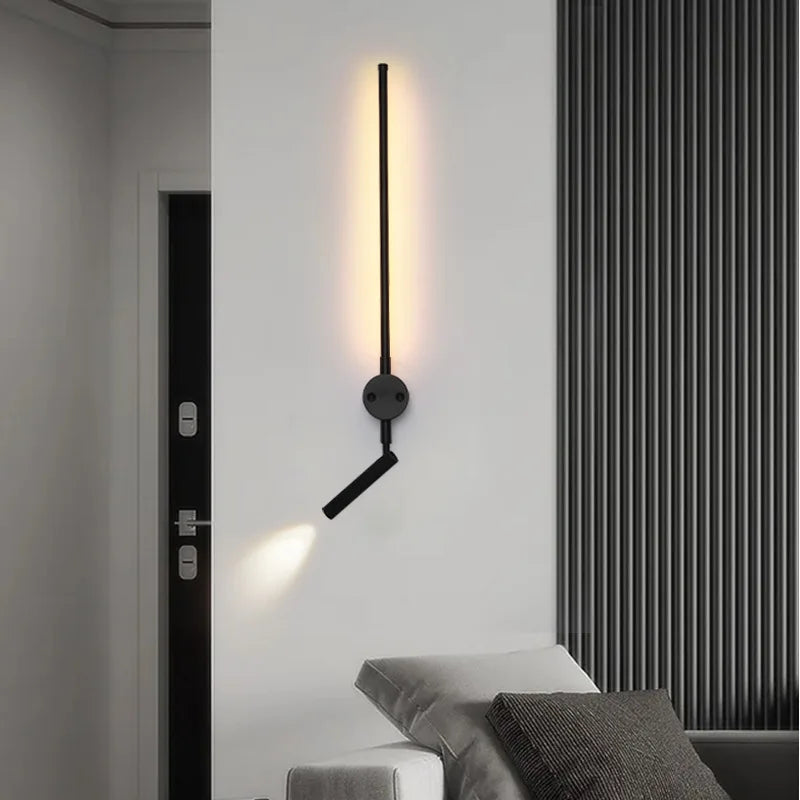 Afralia™ Adjustable Angle LED Wall Lamp 3000K Sconces for Bedside Reading