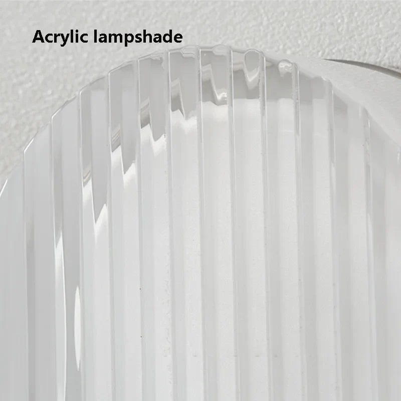 Afralia™ LED Acrylic Wall Lamp Sconces Nordic Modern Style Bedroom Decor