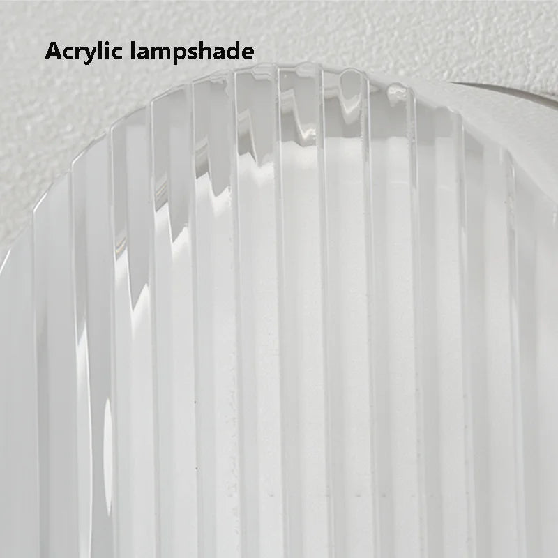 Afralia™ Modern LED Wall Lamp with Acrylic Shade - Nordic Bedroom Sconces & Ceiling Lights