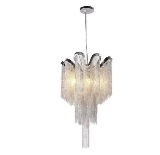 Afralia™ Luxury Tassel Chandelier: Modern Design for Home Decor Lighting