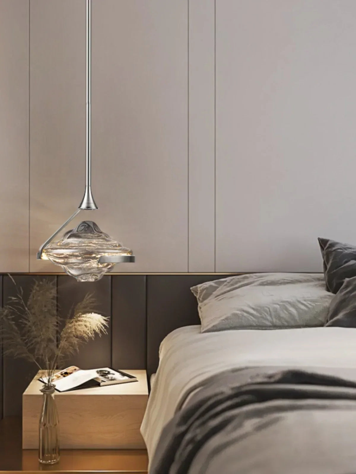 Afralia™ Gold LED Pendant Lamp: Modern Luxury Style for Bedroom, Living Room, Dining Room