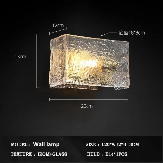 Afralia™ Water Ripples Glass Chandelier Light for Living Room Restaurant Bedroom Kitchen Island